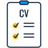 a clipboard with check marks and a checklist